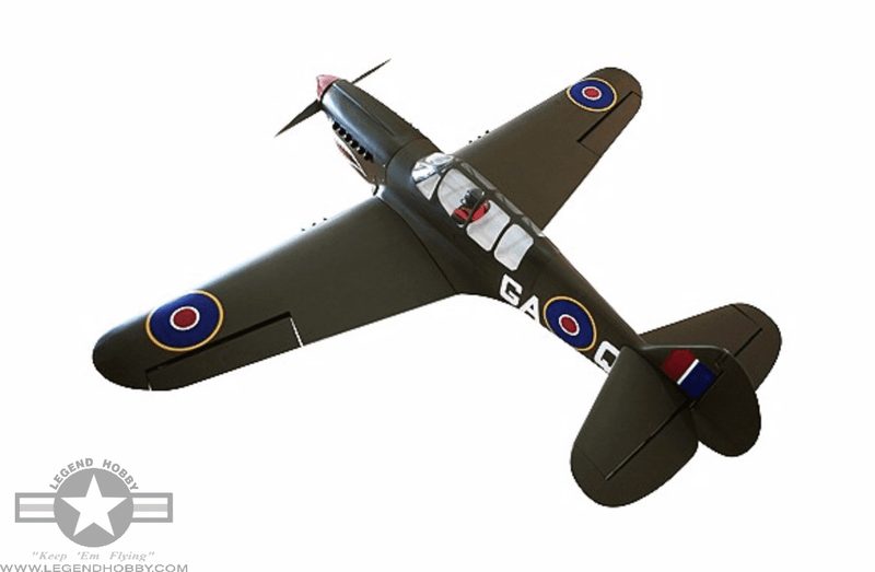 SEAGULL MODELS CURTISS P-40N WARHAWK 33cc-50cc 80" SEA250S