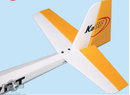 KA8B Glider 3 Meter White/Yellow | Seagull Models
