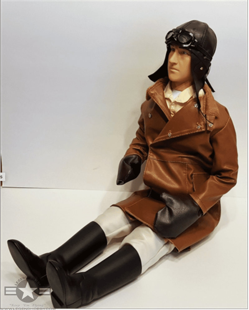 22" WWII British RAF / French Pilot | 1/3.5 - 1/3 Scale