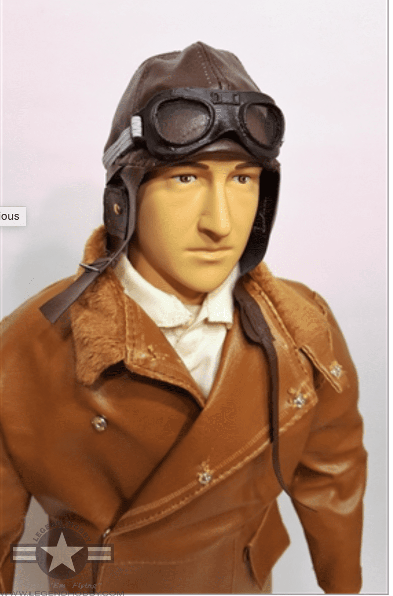 22" WWII British RAF / French Pilot | 1/3.5 - 1/3 Scale