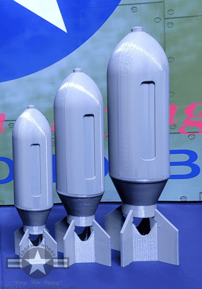 1/7 Simulated Exploding 500lb Bomb | Legend Hobby