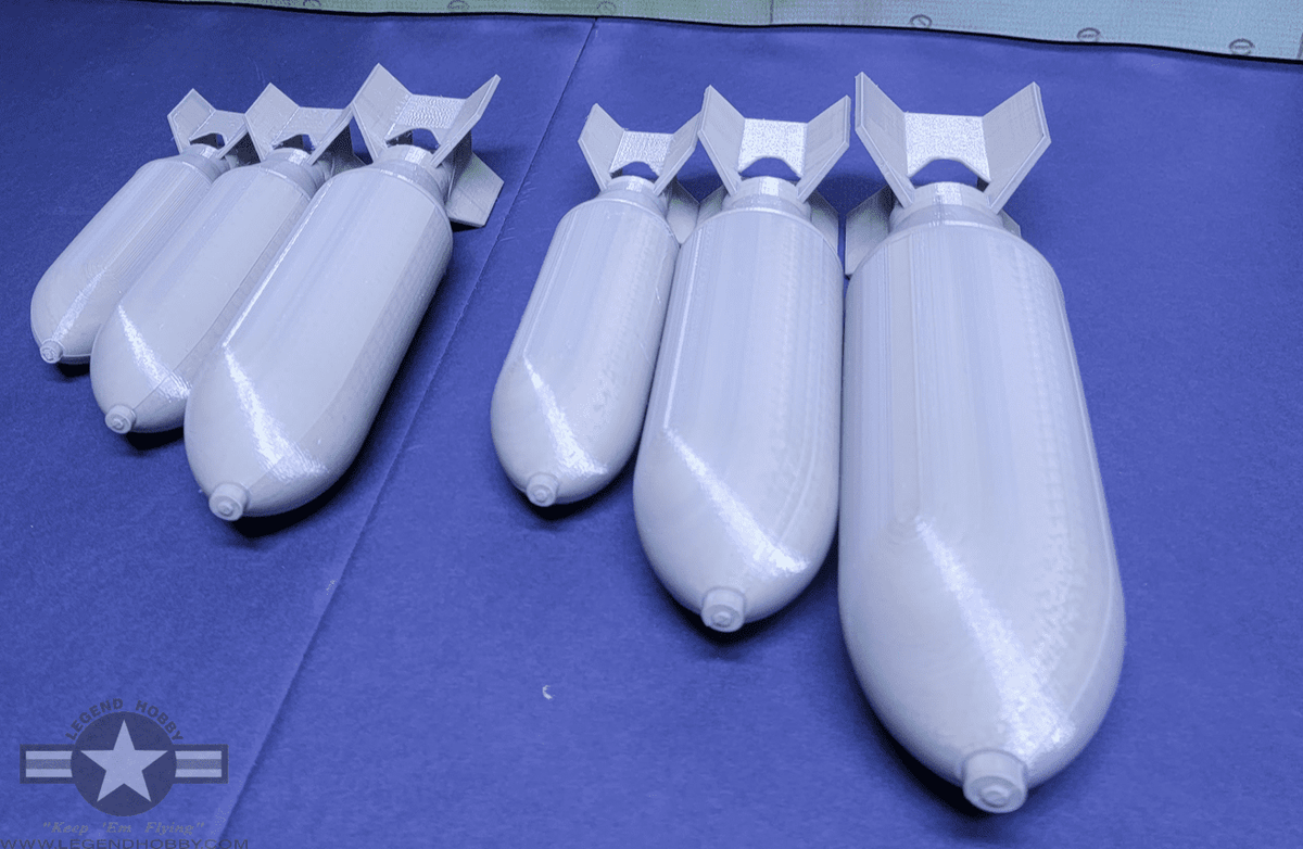 1/6 Simulated Exploding 500lb Bomb | Legend Hobby