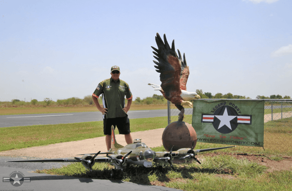 LEGEND HOBBY 125" B-17 Plastic Hub Main Wheels
