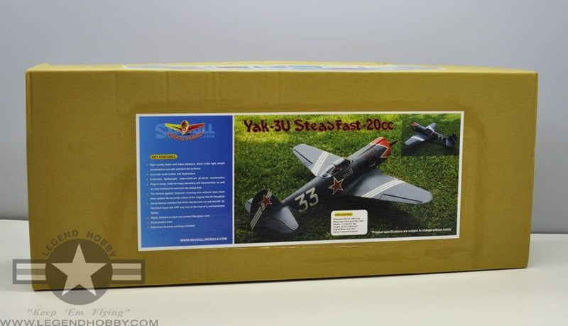 YAK-3U Steadfast | 63" 20cc