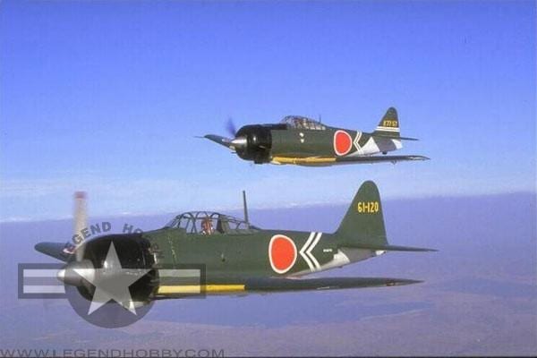 A6M ZERO WHITE 66.9" WINGSPAN 15cc | Seagull Models